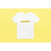 "Rainbow Gorilla ´RG Tekst Goud´ Heren T-shirt - Rainbow Gorilla Store"