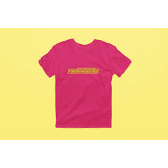 "Rainbow Gorilla ´RG Tekst Goud´ Heren T-shirt - Rainbow Gorilla Store"