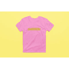 "Rainbow Gorilla ´RG Tekst Goud´ Heren T-shirt - Rainbow Gorilla Store"
