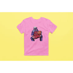 "Rainbow Gorilla 'The GOAT' Heren T-shirt - Rainbow Gorilla Store"
