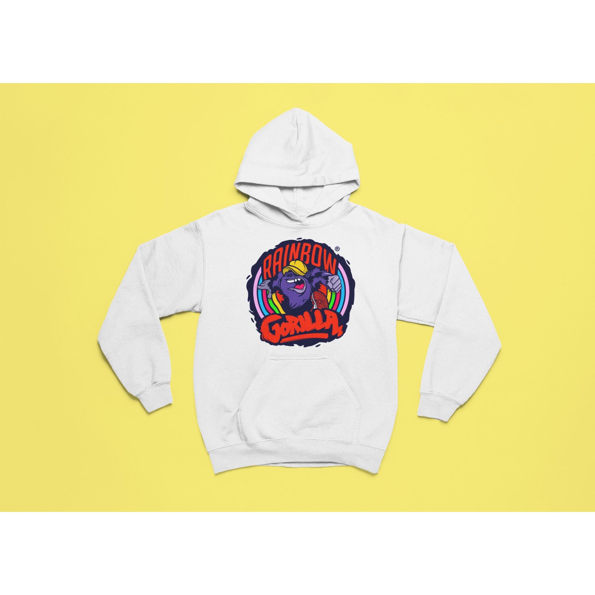 "Rainbow Gorilla ´Orgineel Logo´ Hoody - Rainbow Gorilla Store"