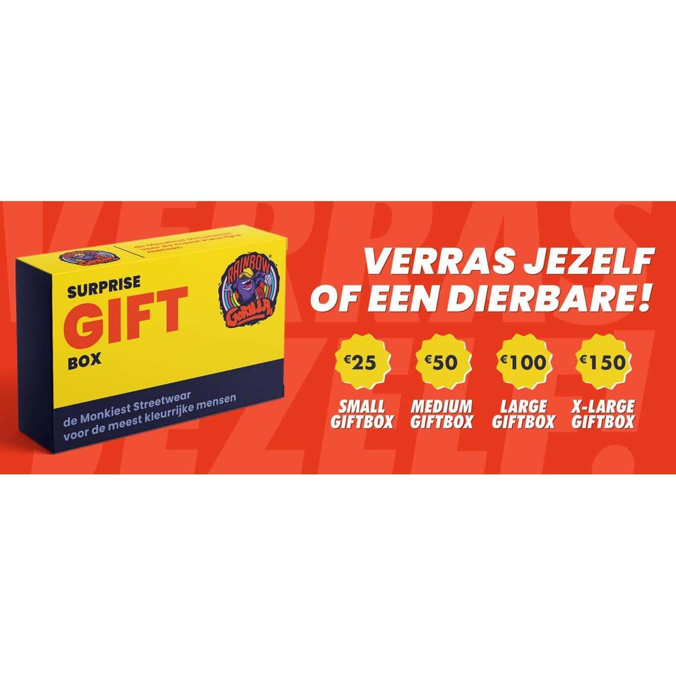 "Rainbow Gorilla Surprise Box XL - Rainbow Gorilla Store"