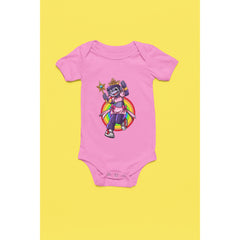 "Rainbow Gorilla ´Princess Hope´ Romper - Rainbow Gorilla Store"