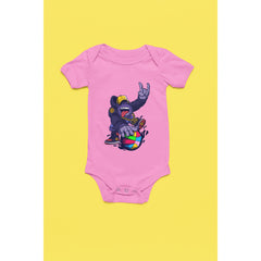 "Rainbow Gorilla ´Baller´ Romper - Rainbow Gorilla Store"