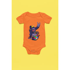 "Rainbow Gorilla ´Baller´ Romper - Rainbow Gorilla Store"