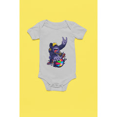 "Rainbow Gorilla ´Baller´ Romper - Rainbow Gorilla Store"