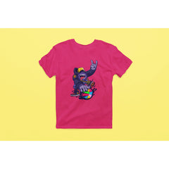 "Rainbow Gorilla 'Baller' Heren T-shirt - Rainbow Gorilla Store"