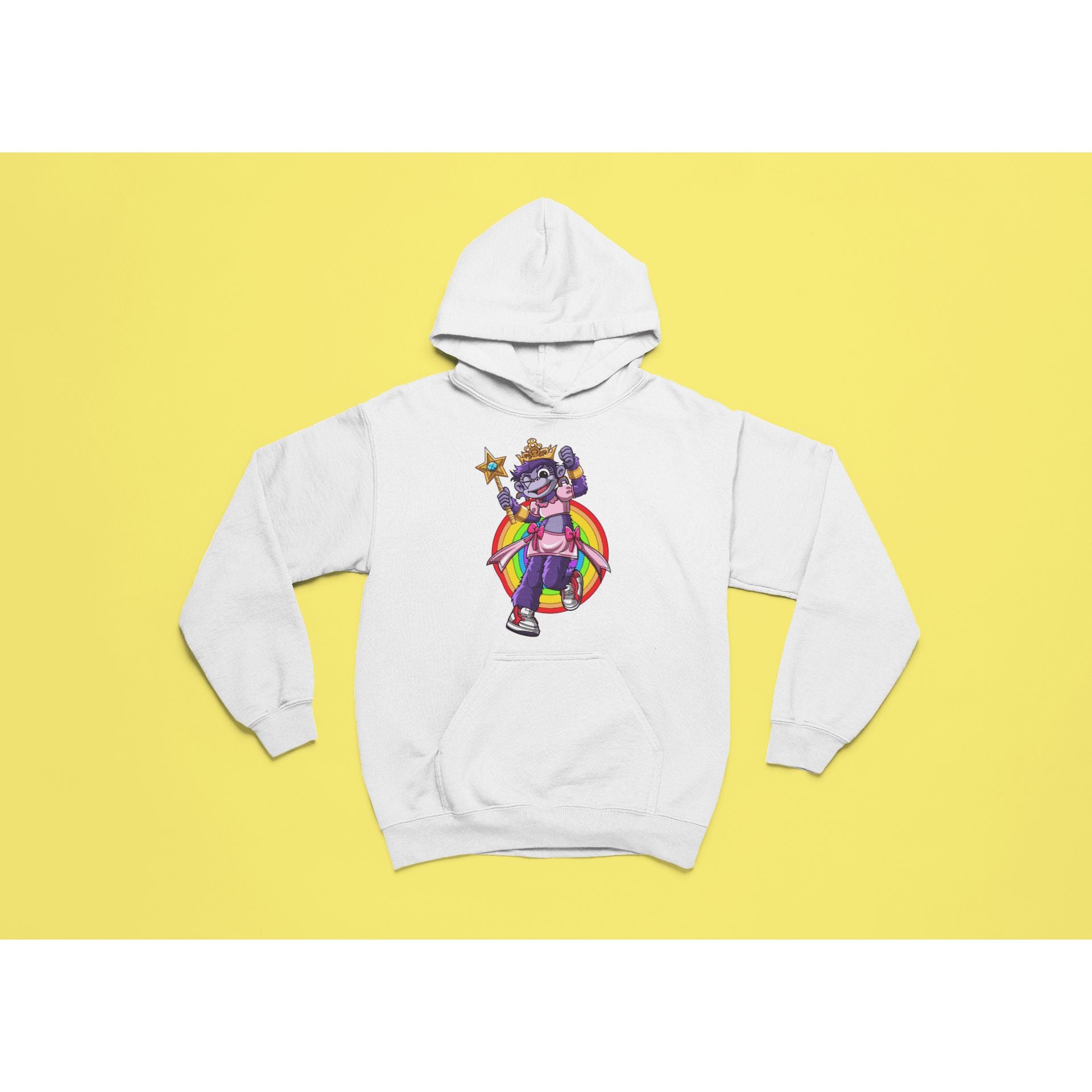 "Rainbow Gorilla 'Princess Hope' Hoody Kids - Rainbow Gorilla Store"