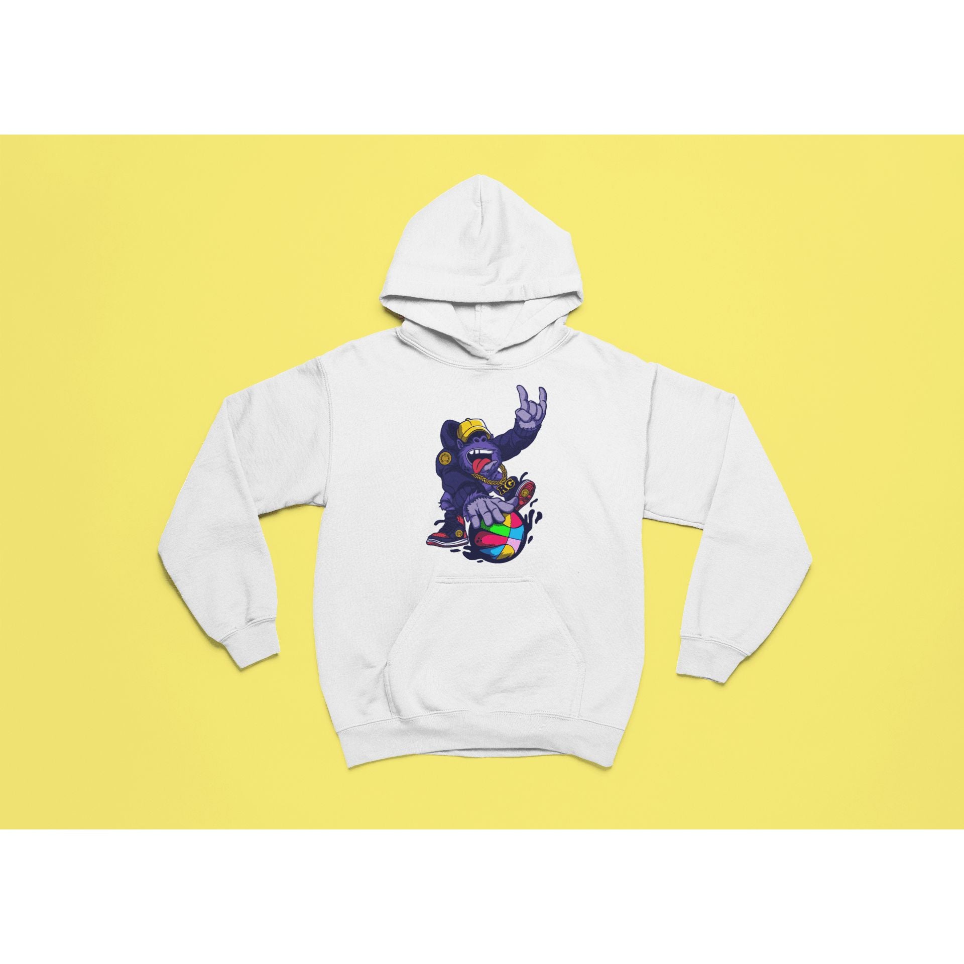 "Rainbow Gorilla 'Baller' Hoody Kids - Rainbow Gorilla Store"
