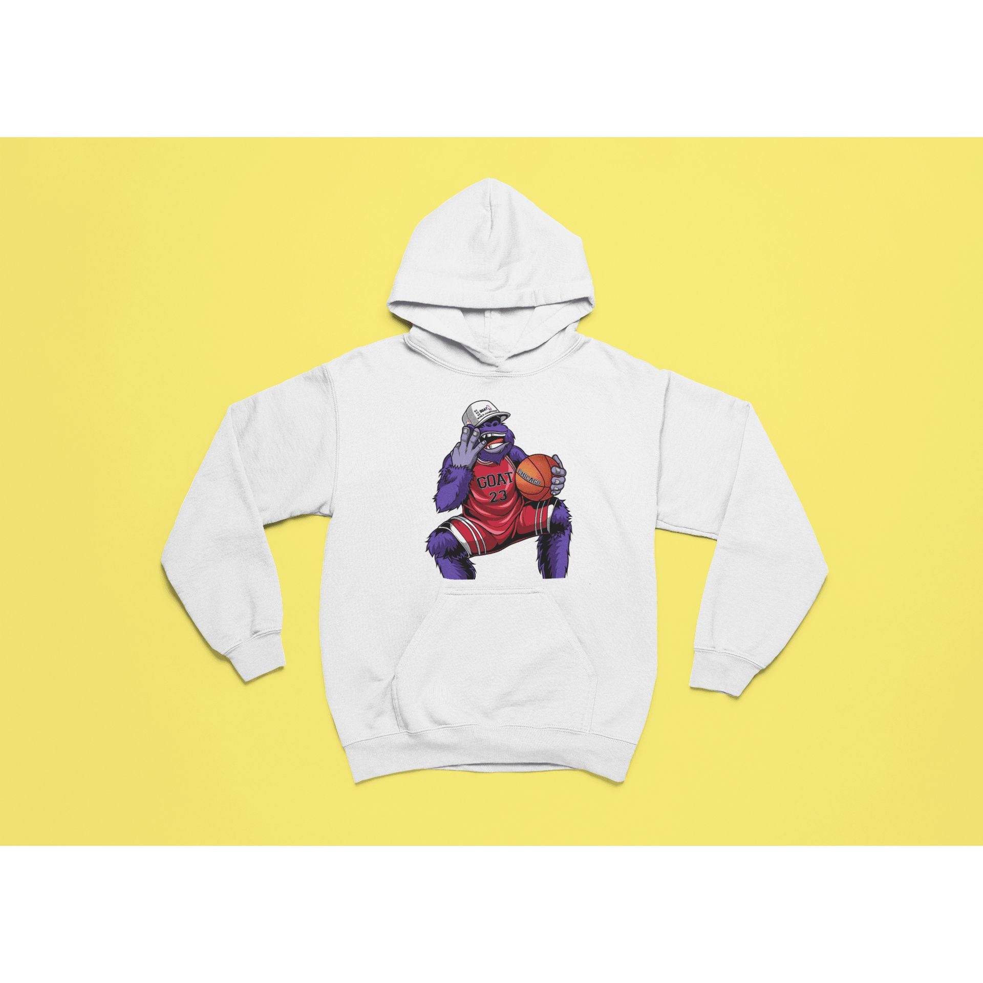 "Rainbow Gorilla ´The GOAT´ Hoody - Rainbow Gorilla Store"
