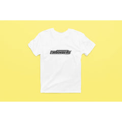 "Rainbow Gorilla 'RG Tekst Zwart' Heren T-shirt - Rainbow Gorilla Store"