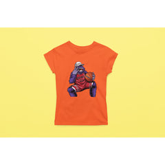 "Rainbow Gorilla ´The GOAT´ Dames T-shirt - Rainbow Gorilla Store"