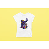 "Rainbow Gorilla ´Baller´ Dames T-shirt - Rainbow Gorilla Store"