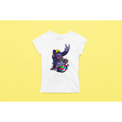 "Rainbow Gorilla ´Baller´ Dames T-shirt - Rainbow Gorilla Store"