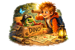NOX T-shirt - Michiel en Bob met Verrekijker