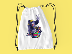 Rainbow Gorilla ´Baller´ Rugzak met koord - Rainbow Gorilla Store