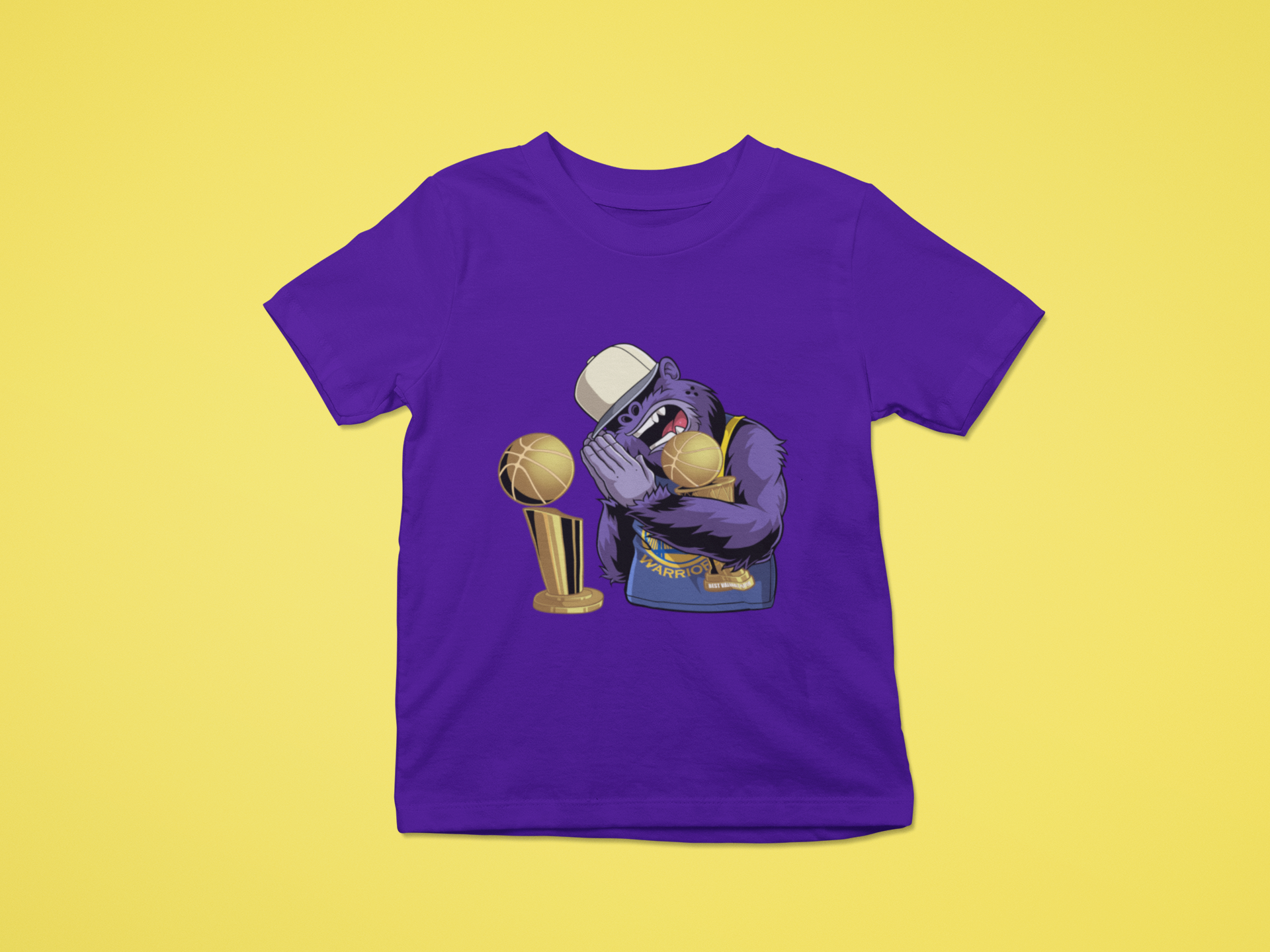 Rainbow Gorilla ´Night Night´ T-shirt Kids