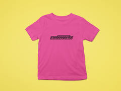 Rainbow Gorilla ´RG Tekst Zwart´ T-shirt Kids