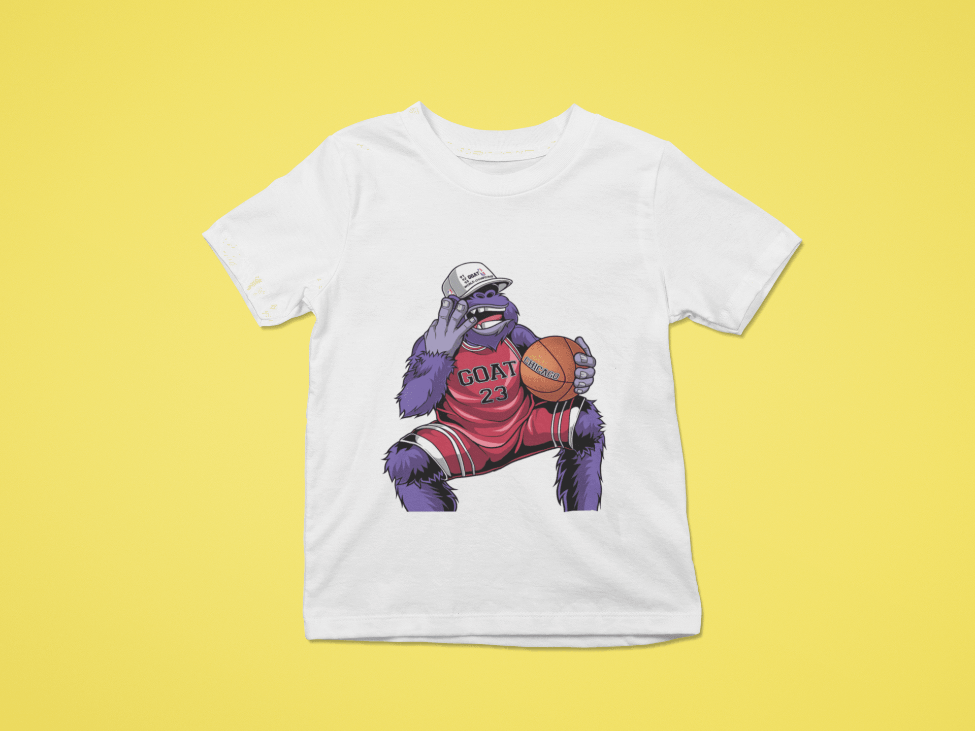 Rainbow Gorilla ´The GOAT´ T-shirt Kids - Rainbow Gorilla Store
