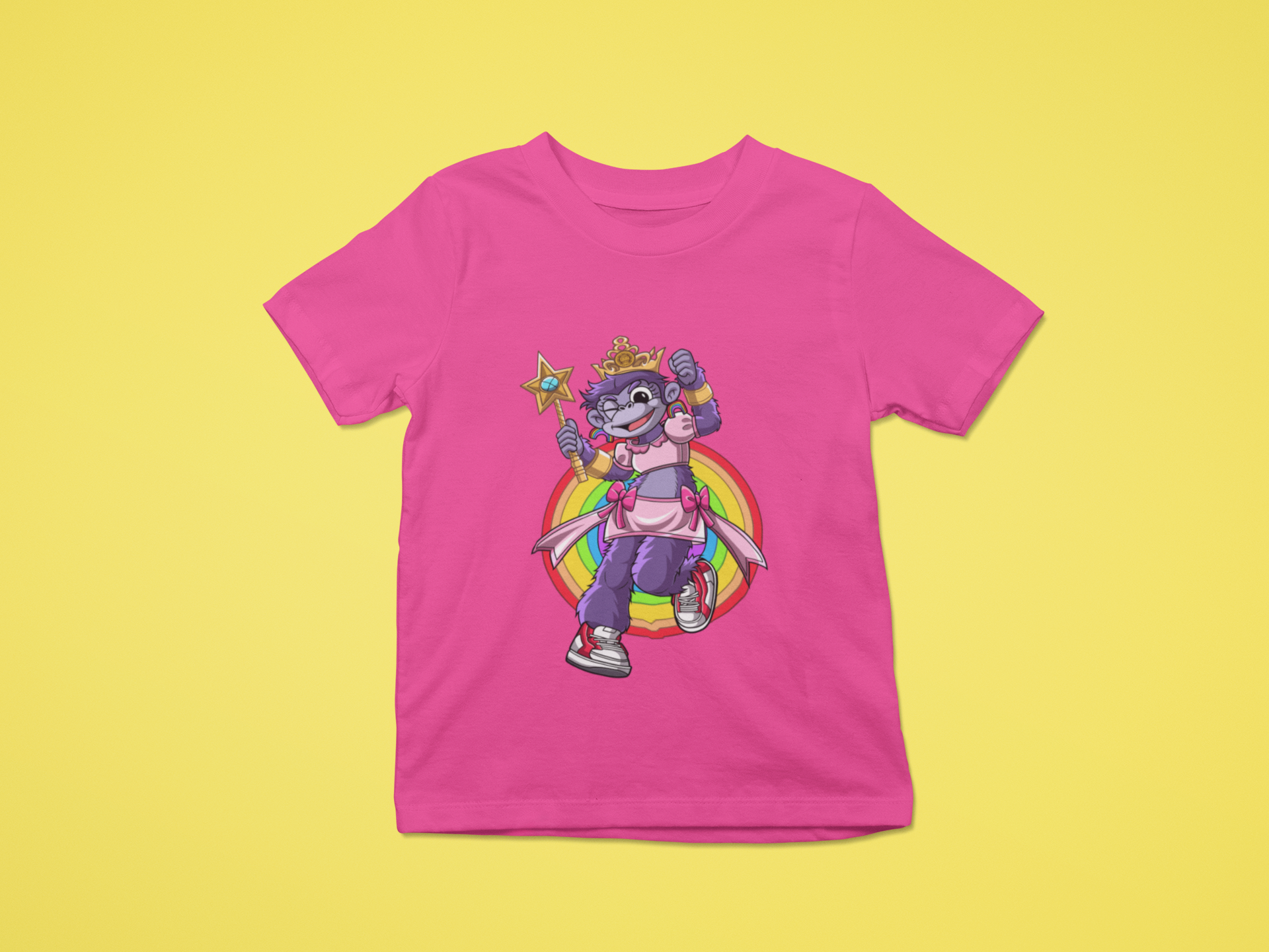 Rainbow Gorilla ´Princess Hope´ T-shirt Kids
