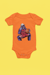 Rainbow Gorilla ´The GOAT´ Romper - Rainbow Gorilla Store