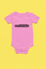 Rainbow Gorilla ´RG Tekst Zwart´ Romper - Rainbow Gorilla Store