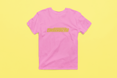 Rainbow Gorilla ´RG Tekst Goud´ Heren T-shirt