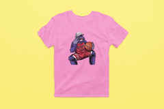 Rainbow Gorilla 'The GOAT' Heren T-shirt - Rainbow Gorilla Store
