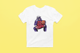 Rainbow Gorilla 'The GOAT' Heren T-shirt - Rainbow Gorilla Store