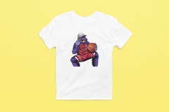 Rainbow Gorilla 'The GOAT' Heren T-shirt - Rainbow Gorilla Store