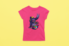 Rainbow Gorilla ´Baller´ Dames T-shirt - Rainbow Gorilla Store