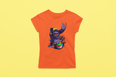 Rainbow Gorilla ´Baller´ Dames T-shirt - Rainbow Gorilla Store