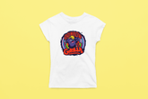Rainbow Gorilla ´Orgineel Logo´ Dames T-shirt - Rainbow Gorilla Store