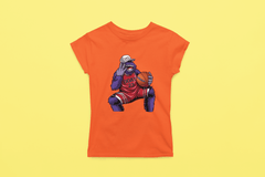 Rainbow Gorilla ´The GOAT´ Dames T-shirt - Rainbow Gorilla Store