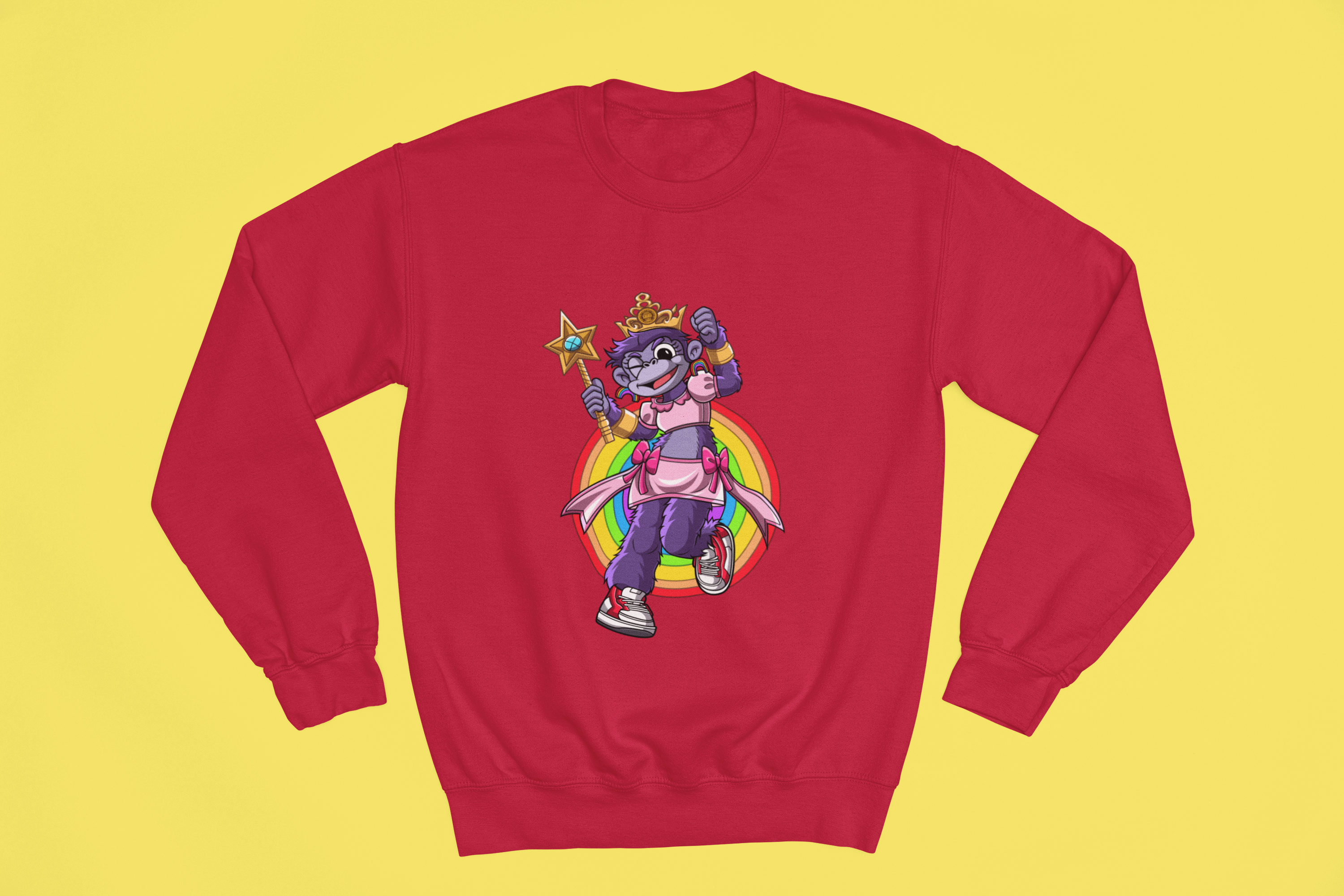 Rainbow Gorilla ´Princess Hope´ Sweater