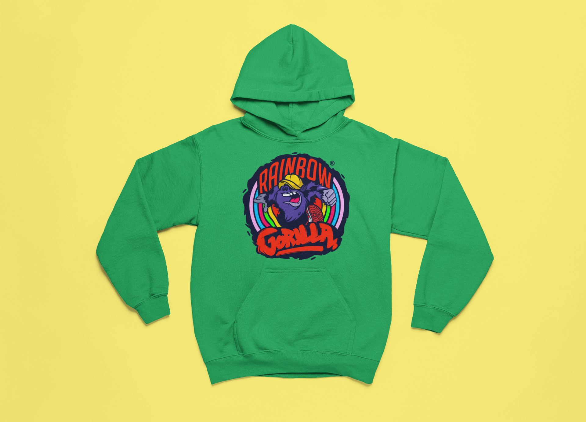 Rainbow Gorilla 'Orgineel Logo' Hoody Kids