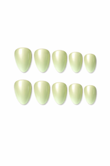 Pistachio Glow - Press on nagels