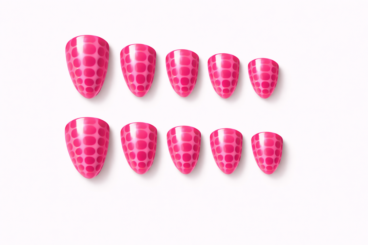 Barbie Croc - Press on nails