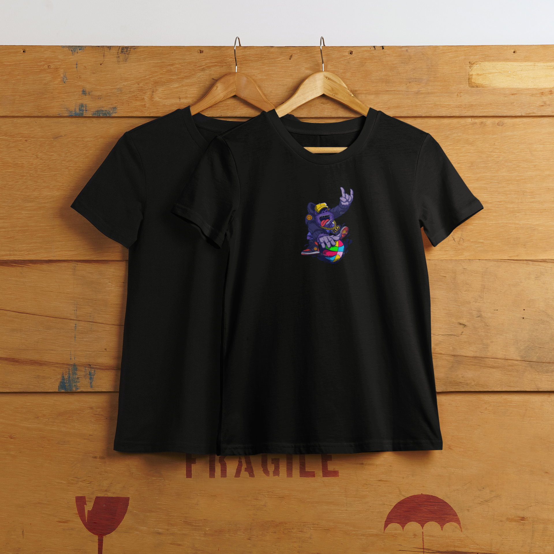 "Rainbow Gorilla T-shirt - Baller - - Rainbow Gorilla Store"