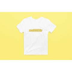 "Rainbow Gorilla ´RG Tekst Goud´ Heren T-shirt - Rainbow Gorilla Store"