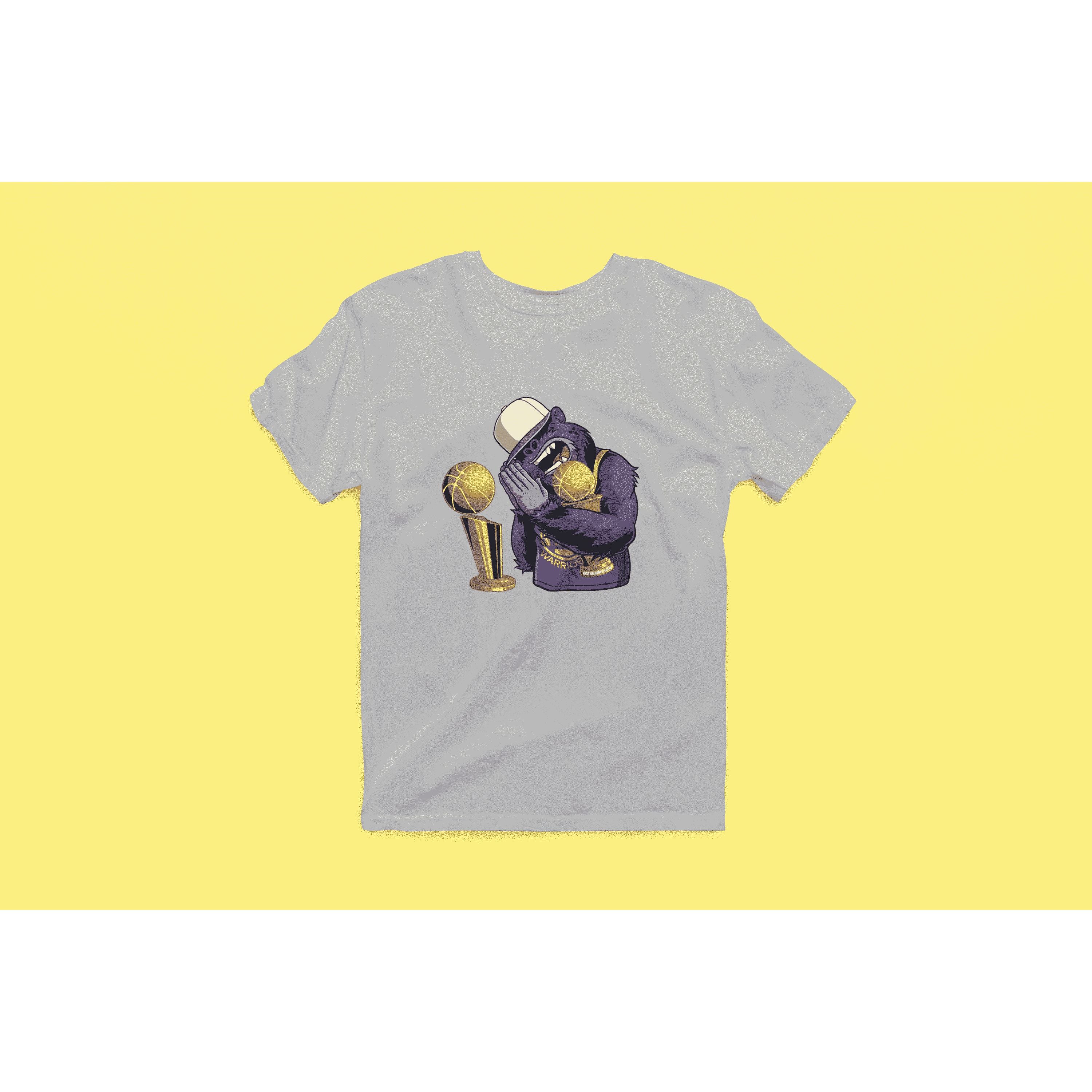 "Rainbow Gorilla 'Night Night' Heren T-shirt - Rainbow Gorilla Store"