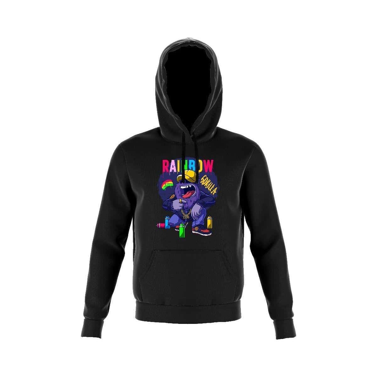 "Rainbow Gorilla ´Graffiti´ Hoody - Rainbow Gorilla Store"