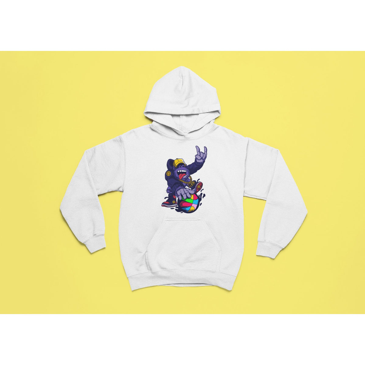 "Rainbow Gorilla ´Baller´ Hoody - Rainbow Gorilla Store"