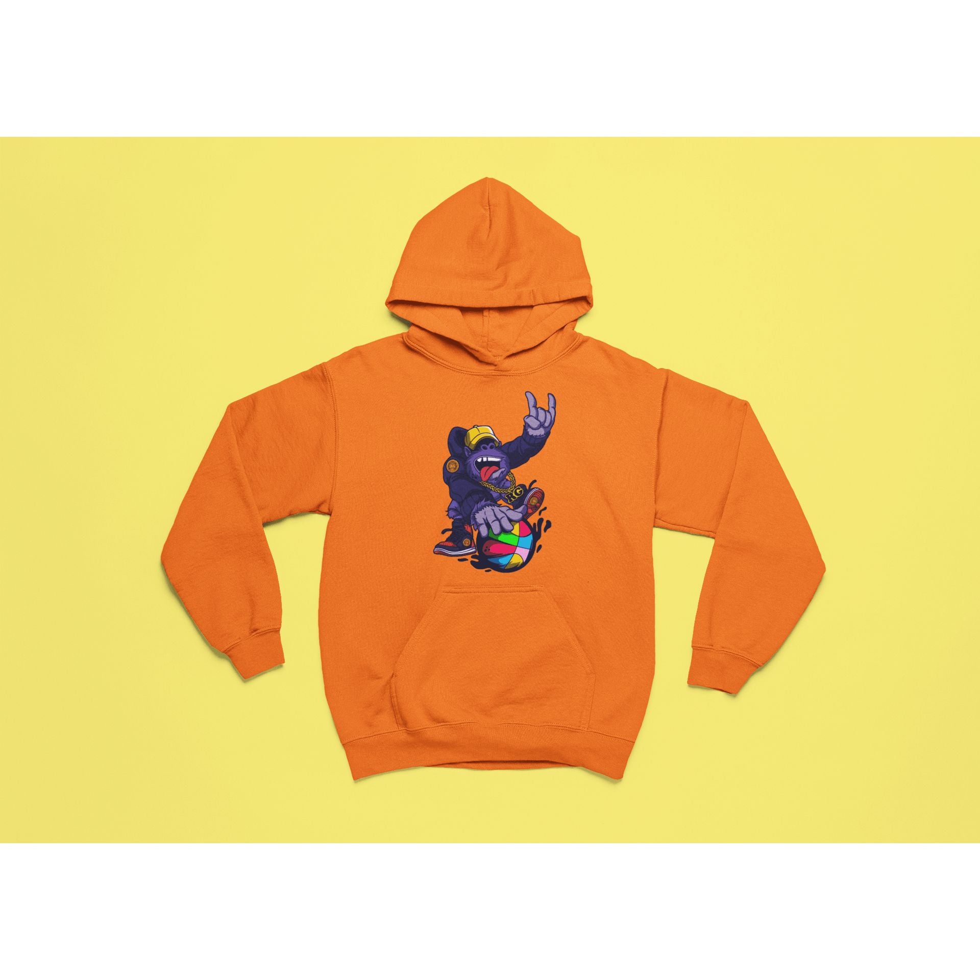 "Rainbow Gorilla ´Baller´ Hoody - Rainbow Gorilla Store"