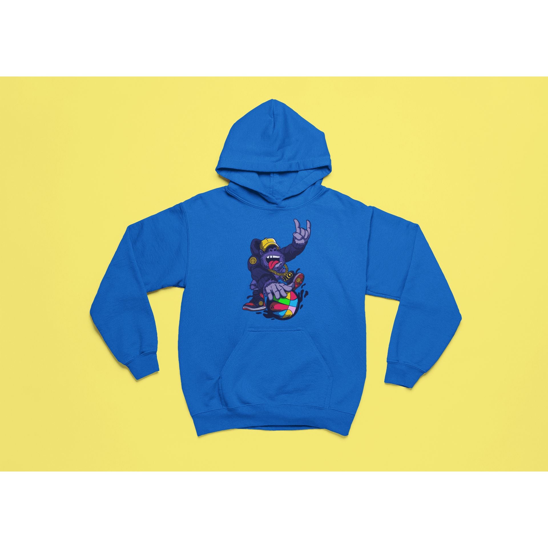 "Rainbow Gorilla ´Baller´ Hoody - Rainbow Gorilla Store"
