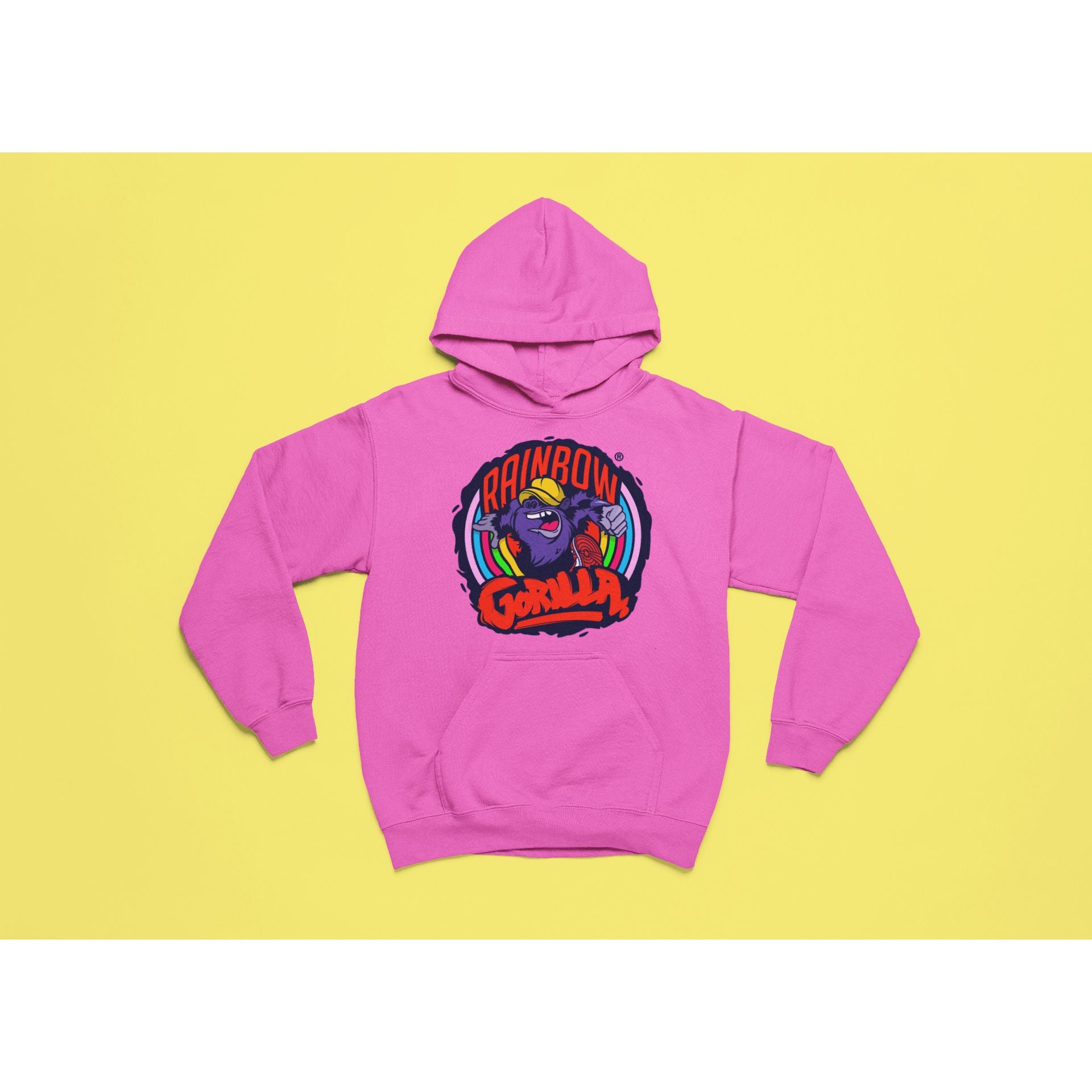 "Rainbow Gorilla ´Orgineel Logo´ Hoody - Rainbow Gorilla Store"