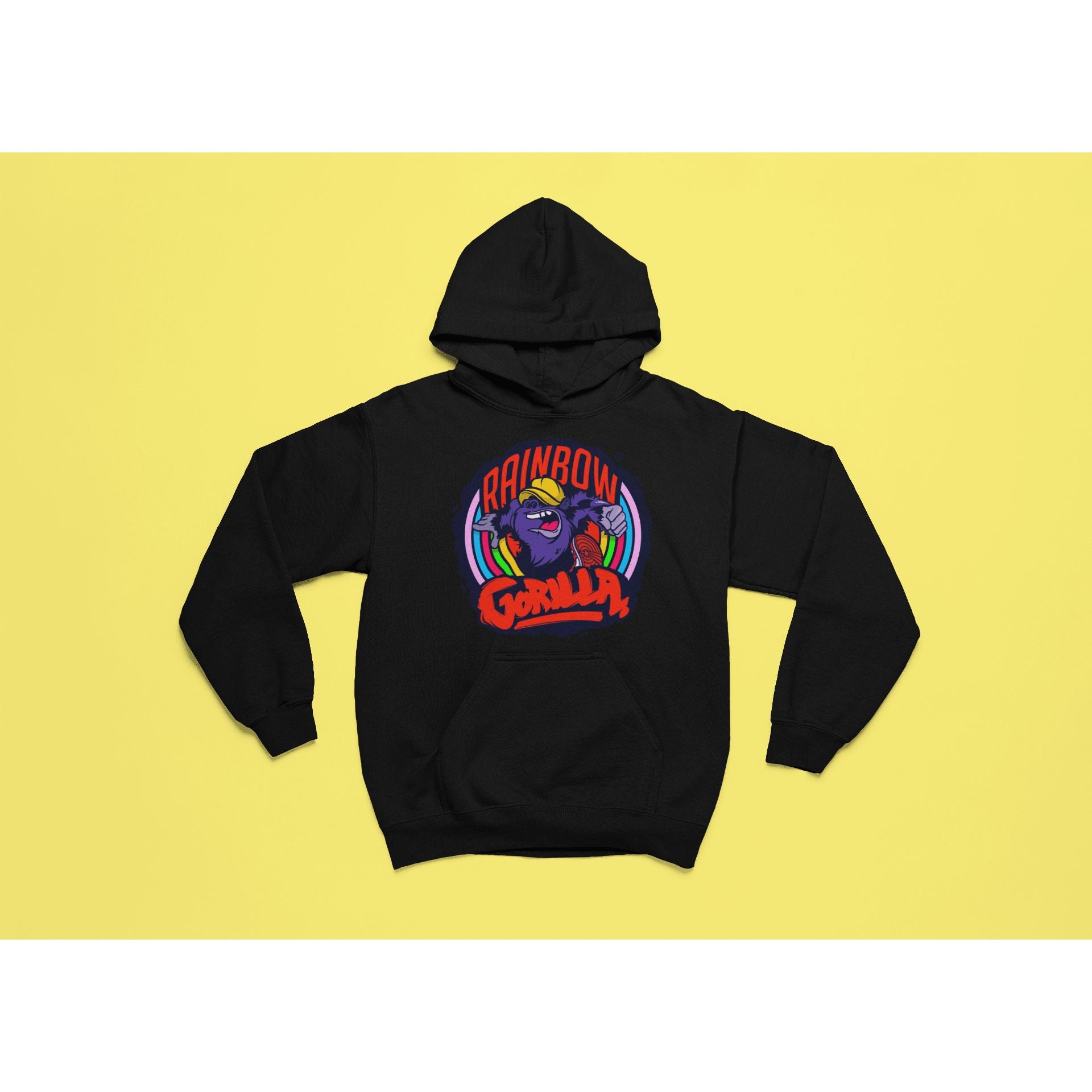 "Rainbow Gorilla ´Orgineel Logo´ Hoody - Rainbow Gorilla Store"