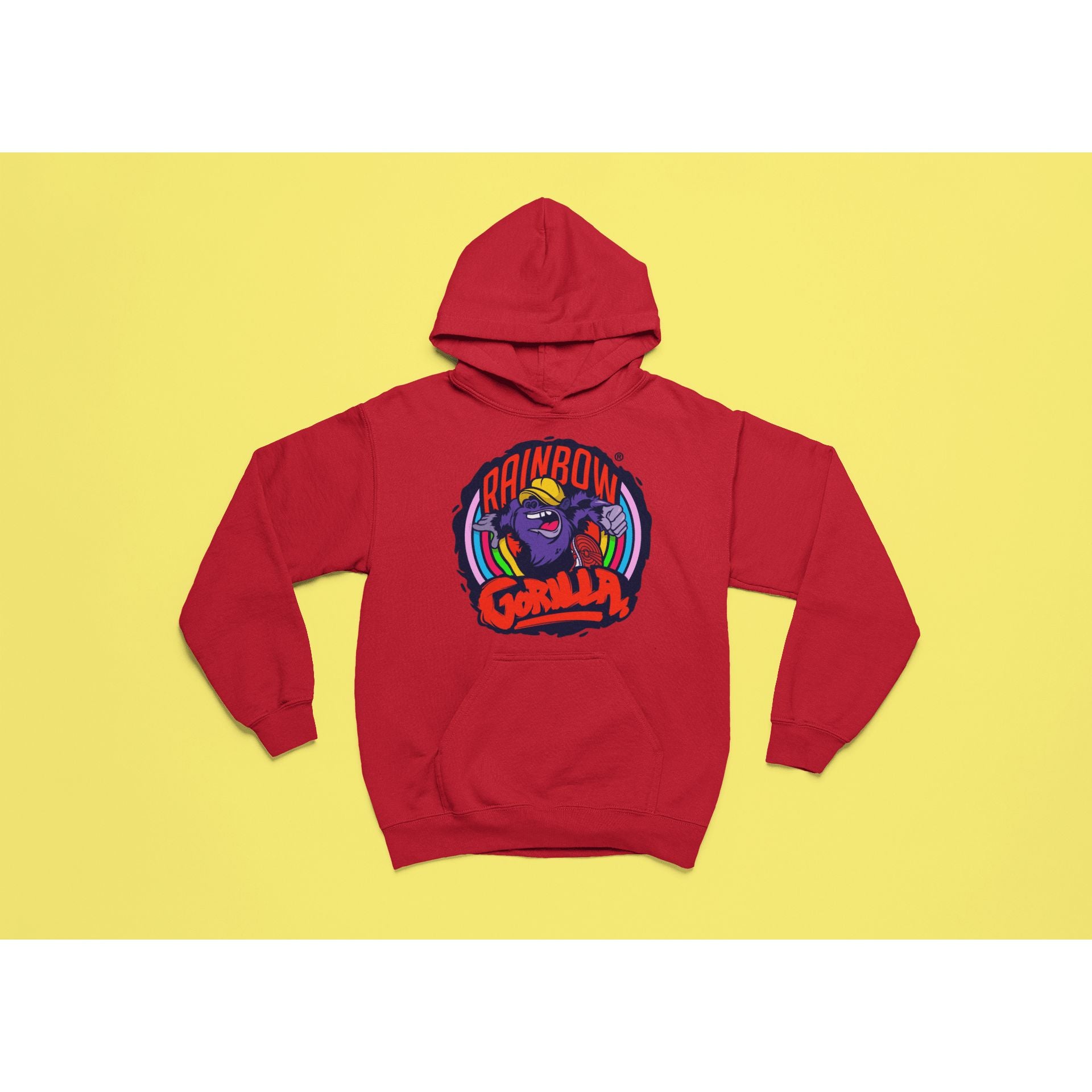 "Rainbow Gorilla ´Orgineel Logo´ Hoody - Rainbow Gorilla Store"