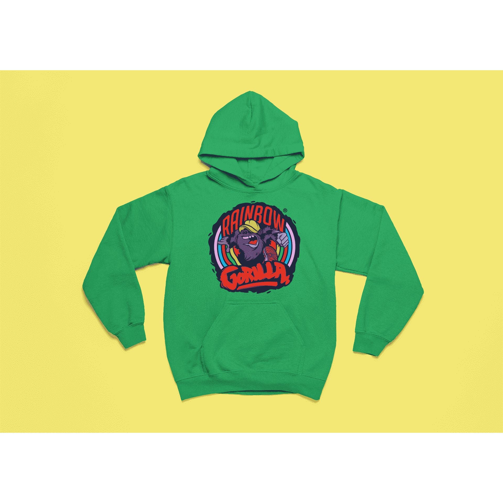 "Rainbow Gorilla ´Orgineel Logo´ Hoody - Rainbow Gorilla Store"