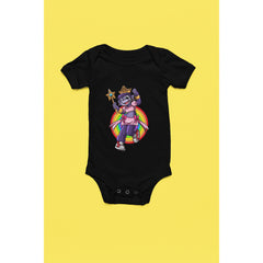 "Rainbow Gorilla ´Princess Hope´ Romper - Rainbow Gorilla Store"